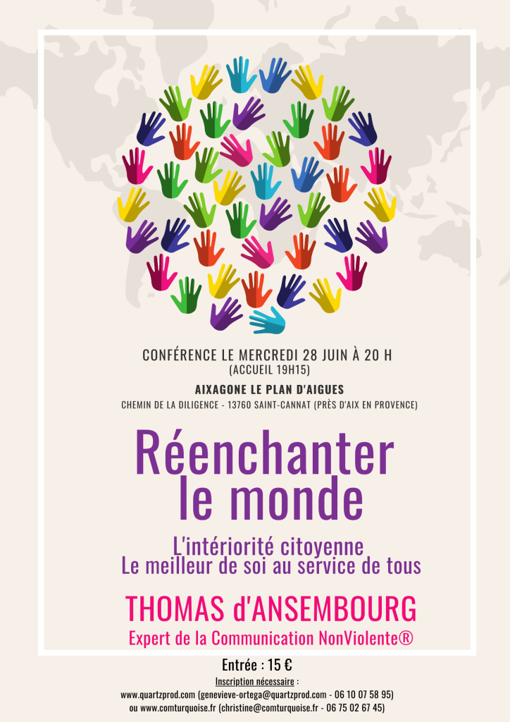 Affiche Thomas d'Ansembourg